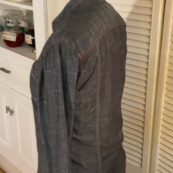 Guess 100% Cotton Western Denim Snap Shirt Medium. - Picture 5 of 9